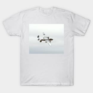 WW II B-25 Mitchell Bomber in Color T-Shirt